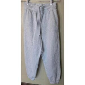 Garage Light Gray XS Sweatpants with Drawstring Waist